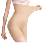 BS  Women's Cotton Lycra Solid Western Wear Tummy Body Shaper (Beige)