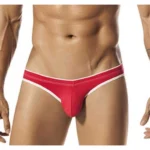 BS Men's Cotton Handsome Hunk Brief Underwear (Red)