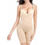 BS Women's Cotton Solid Ethnic Wear Body Shaper (Beige)