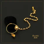 BS Women's White Color Nose Nath