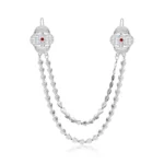 BS Women's Silver Color Hair Pin / Juda Pin