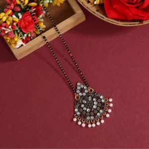 BS  Women's White Color Mangalsutra