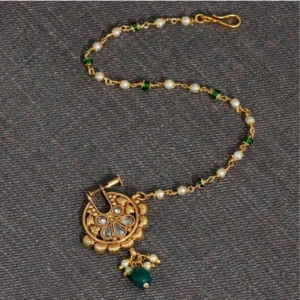 BS Women's Green Color Nose Nath