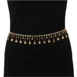 BS Women's Gold Plated Kamarband Waist Belt For Women//Girls Adjustable Chain