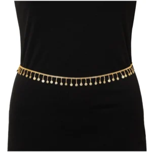 BS Women's Gold Plated Kamarband Waist Belt For Women//Girls Adjustable Chain
