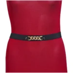 BS Women's Gold & Black Color Kamarband Elastic Waist Belt For Women//Girls Adjustable Hip Belt