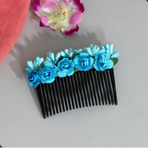 BS Women's Firozi Color Hair Comb Pin
