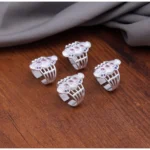 BS  Women's Multi Color Assorted Design Adjustable Toe Rings Combo Of 2 Pairs