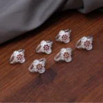 BS Women's Multi Color Assorted Design Adjustable Toe Rings Combo Of 2 Pairs