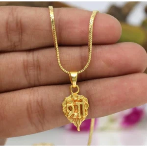 BS  Women's Gold Color Temple Locket