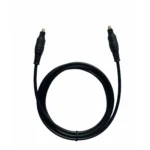 BS Supreme Quality Digital Optic Fibre Cable 1.5 Yards, Transmission Bandwidth up to 250Mb_s (Black)