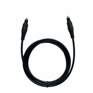 BS Supreme Quality Digital Optic Fibre Cable 1.5 Yards, Transmission Bandwidth up to 250Mb_s (Black)