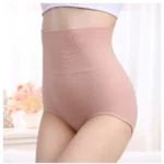 BS Women's Cotton Self Design Western Wear Body Shaper Brief (Pink)