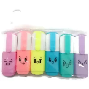 BS Unique small Size highlighter marker pen | Plastic | Stationery | 3+ Years