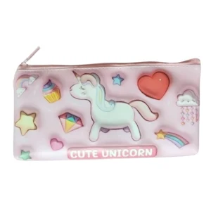 BS Unicorn Pencil Pouch | Canvas | Stationery | 3+ Years