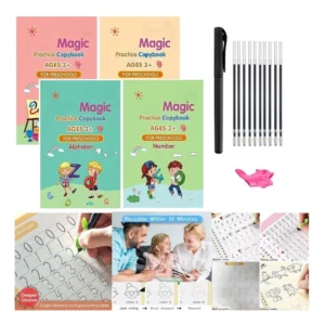 BS Paper Practice Copybook (Multicolor)