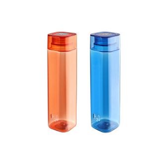 SW Skip to the beginning of the images gallery Cello H2O Squaremate Plastic Water Bottle 1-Liter Set of 2 Assorted