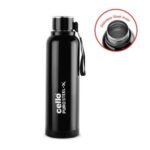 SW Cello Puro Steel-X Benz Stainless Steel Inner Insulated Bottle 900 ml (Black