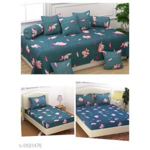 SW Classic Home Fancy Decor Printed Diwan Sets