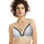 SW Wunderlove White Polka Dot Pushup Bra