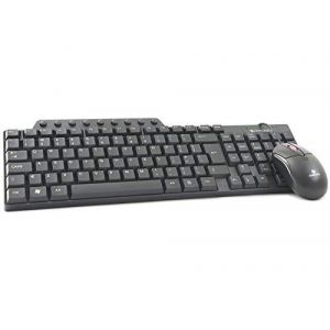 SW ZEBRONICS JUDWAA 555 Combo Mouse and Wired USB Laptop Keyboard (Black)