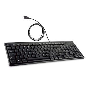 SW ZEBRONICS K-35 Wired USB Multi-device Keyboard (Black)