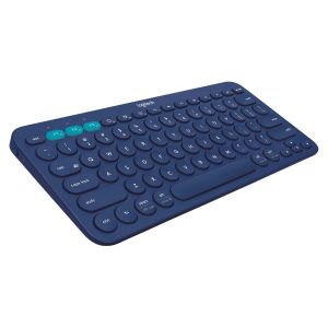 SW Logitech K380 / Easy-Switch for Upto 3 Devices, Slim Bluetooth Tablet Keyboard (Blue)
