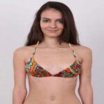 SW Sexy Multi Printed Halter Neck Bra
