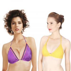 SW Sexy Multi Halter Neck Bra Set 2