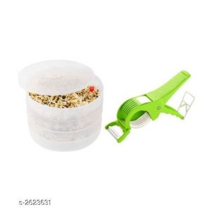 SW Seasons Premium Sprout Maker 4 Layer with Veg Cutter