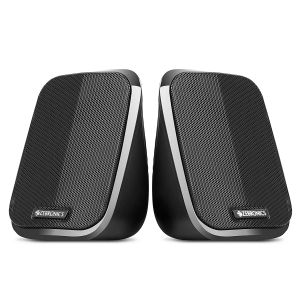 SW ZEBRONICS Zeb - Fame 5 watt Laptop/Desktop Speaker (Black, 2.0 Channel