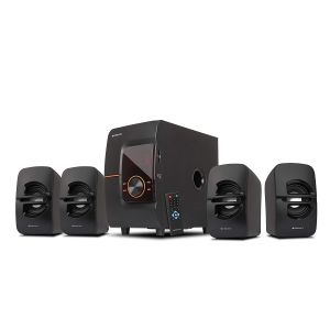 SW ZEBRONICS ZEB-BT4444RUCF 60 W Bluetooth Home Theatre (Black, 4.1 Channel)
