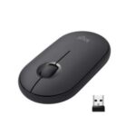 SW Logitech Pebble M350 / Silent Buttons, Bluetooth or USB (Multi-Device Connectivity) Wireless Optical Mouse (2.4GHz Wireless, Bluetooth, Graphite)