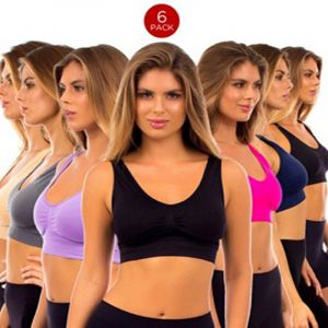 SW 6 Sports Non Padded Bra Pack