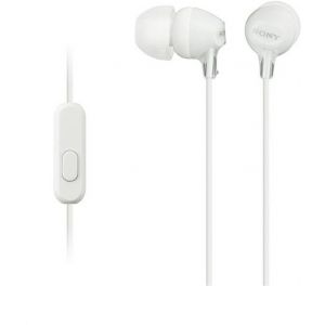 SW Sony MDR-EX15AP White Headset With Mic