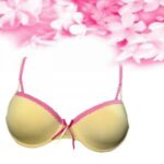SW Hushh Yellow Lace Padded Underwired Bra
