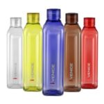 SW Cello Venice Exclusive Edition Plastic Water Bottle Set 1 Litre Set of 5 Multicolour