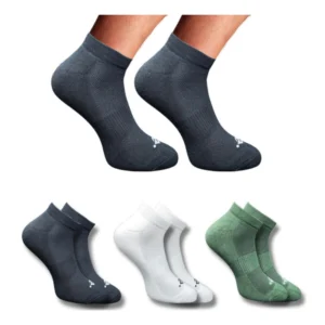 BS 3_Pair Set Unisex Casual Cotton Printed Low Cut Socks (Multicolor)