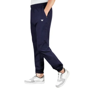 BS Men's Polyster Solid Track Pant-Lower (Navy Blue)