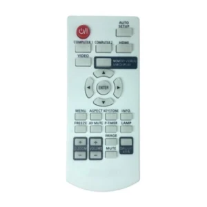 BS Projector Remote No. 1095 Compatible-Replacement for Panasonic Projector Remote (White)